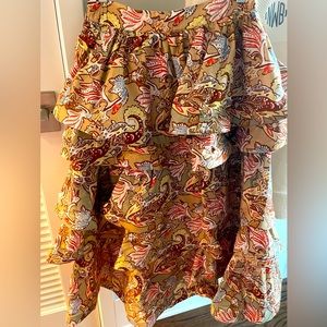 Buru ruffle midi skirt worn once
